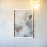 Patch of Spice Abstract I by Yvette St. Amant. shown as a paper print in a white frame. Available as a archival giclee rolled canvas, fine art paper, or poster print. SKU 88544h.