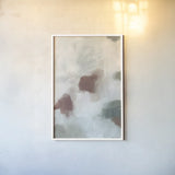 Patch of Spice Abstract II by Yvette St. Amant. shown as a paper print in a white frame. Available as a archival giclee rolled canvas, fine art paper, or poster print. SKU 88545h.
