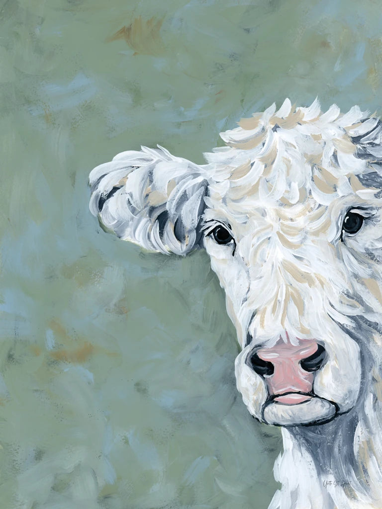 Peekaboo Cow by Yvette St. Amant