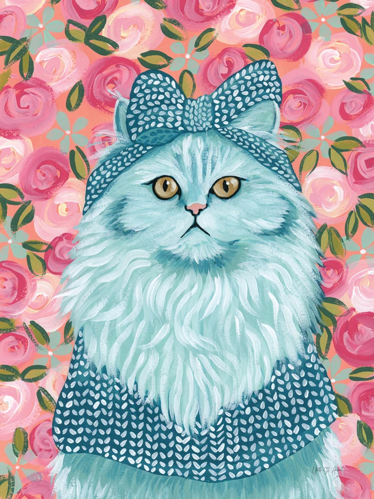 Persian in Blue by Yvette St. Amant