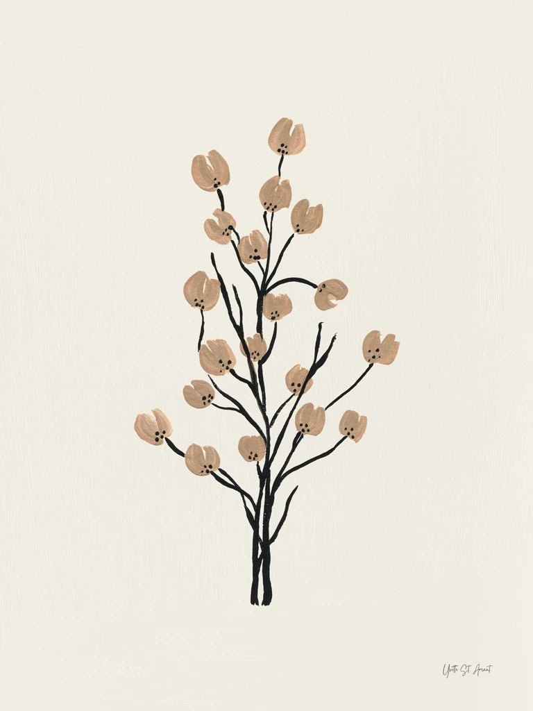 Petite Floral IV by Yvette St. Amant