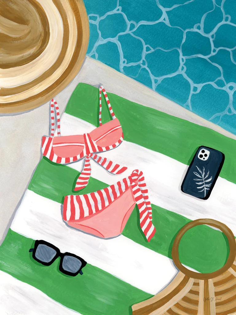 Poolscape II by Yvette St. Amant