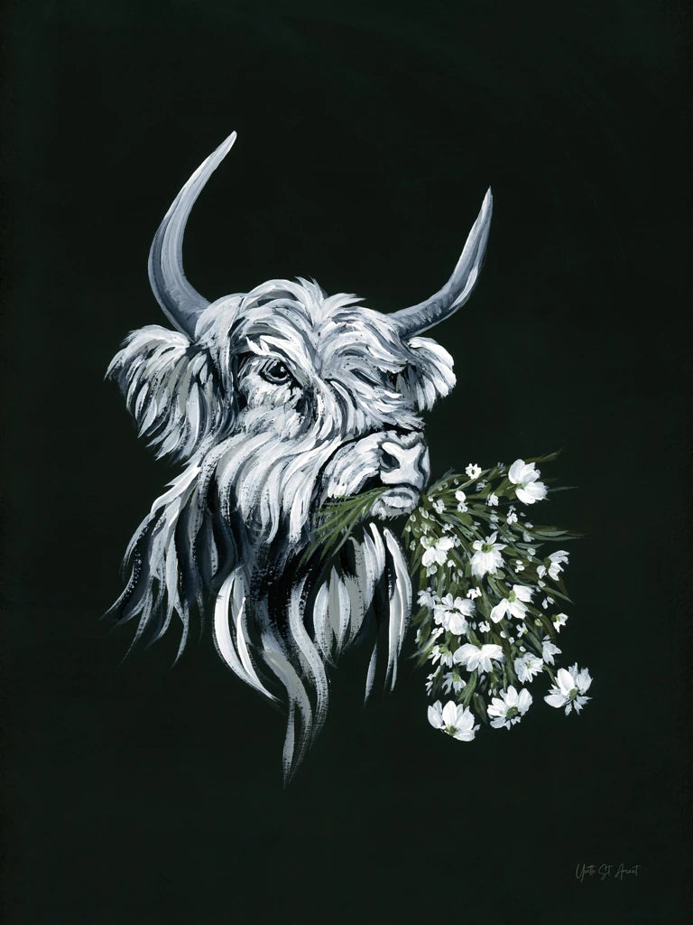Portrait of a Cow by Yvette St. Amant