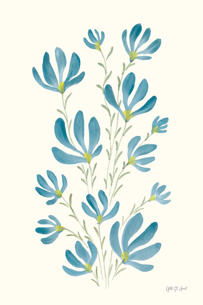 Pretty Blooms III by Yvette St. Amant. SKU 103228h. Archival Giclee Fine art print for wall decor.