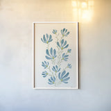 Pretty Blooms III by Yvette St. Amant. shown as a paper print in a white frame. Available as a archival giclee rolled canvas, fine art paper, or poster print. SKU 103228h.