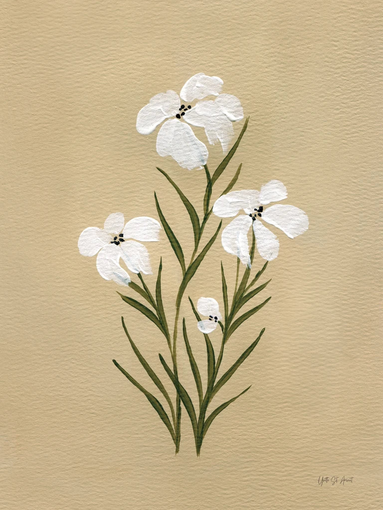 Pretty Little Flower I by Yvette St. Amant