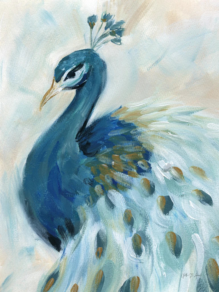 Pretty Peacocks II by Yvette St. Amant