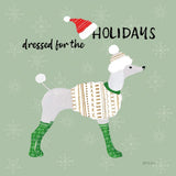 Puppy It's Cold Outside IV by Yvette St. Amant. SKU 97560a. Archival Giclee Fine art print for wall decor.