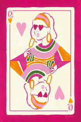 Queen of Hearts by Yvette St. Amant. SKU 92233h. Archival Giclee Fine art print for wall decor.