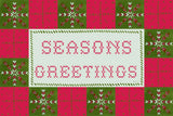 Quilted Christmas II by Yvette St. Amant. SKU 102825i. Archival Giclee Fine art print for wall decor.