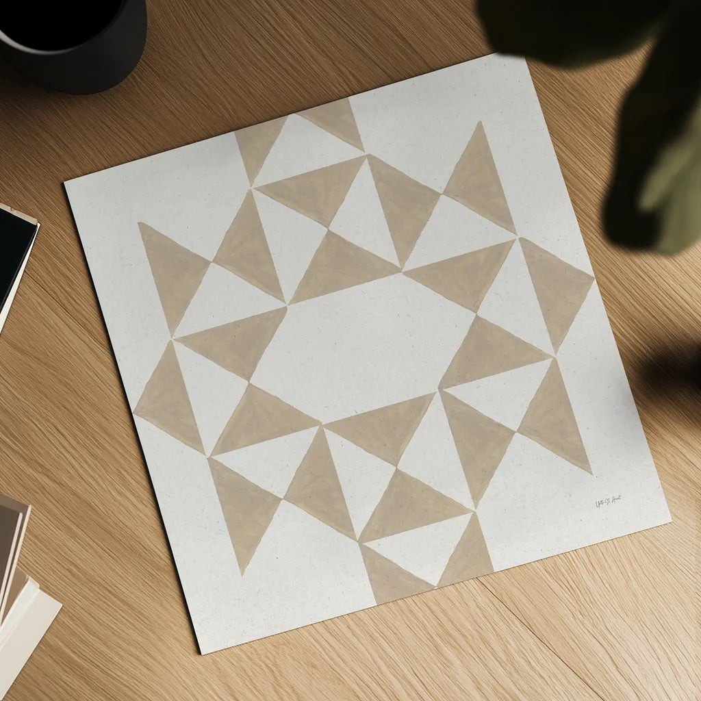 Quilted III by Yvette St. Amant. Shown as a detailed flat fine art print, highlighting archival giclee quality. Available as an archival giclee rolled canvas, fine art paper, or poster print. SKU 95308a.