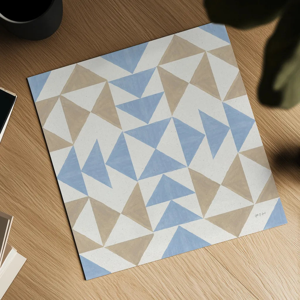 Quilted VI by Yvette St. Amant. Shown as a detailed flat fine art print, highlighting archival giclee quality. Available as an archival giclee rolled canvas, fine art paper, or poster print. SKU 95311a.