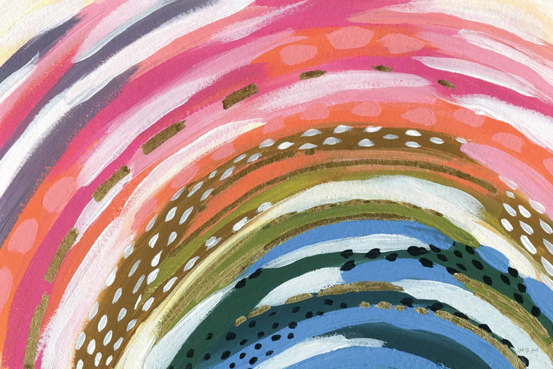 Rainbow Splash by Yvette St. Amant. SKU 88802i. Archival Giclee Fine art print for wall decor.