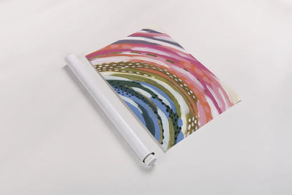 Rainbow Splash by Yvette St. Amant. shown as a rolled paper print. Available as archival giclee rolled canvas, fine art paper, or poster print. SKU 88802i.