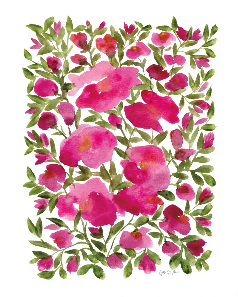 Rose Blooms by Yvette St. Amant