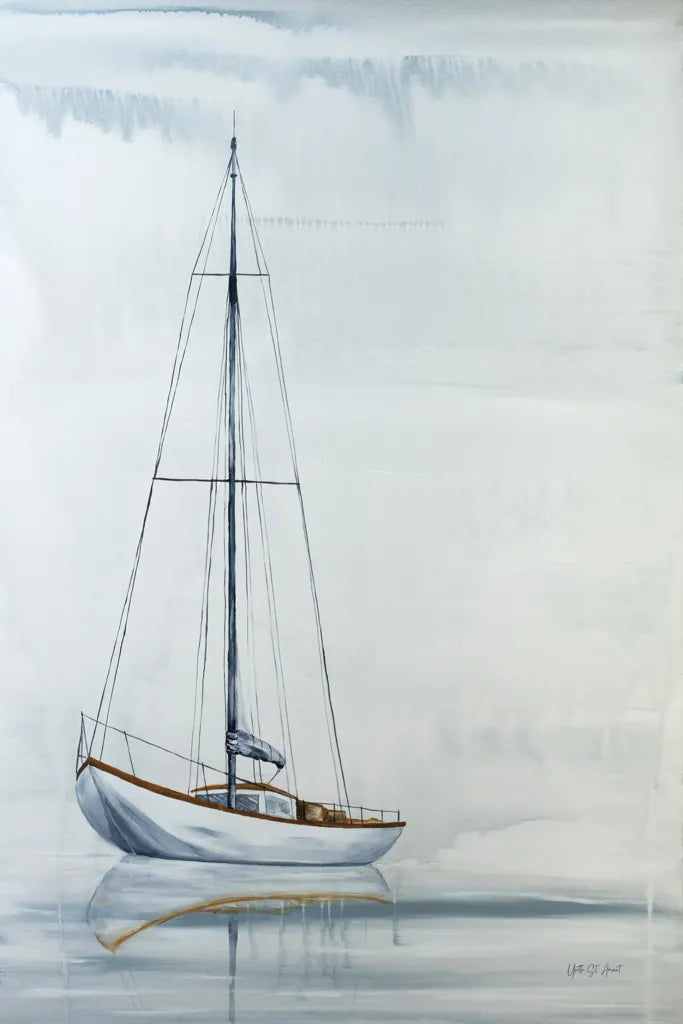 Sail on the Horizon by Yvette St. Amant. SKU 88279h. Archival Giclee Fine art print for wall decor.