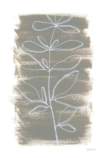 Simple Sprigs of Basil by Yvette St. Amant. SKU 93602h. Archival Giclee Fine art print for wall decor.