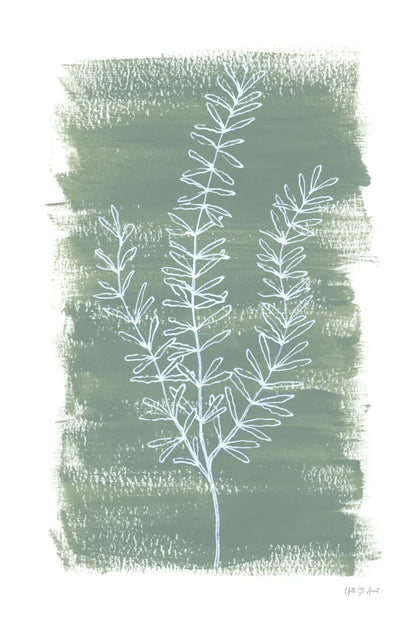 Simple Sprigs of Rosemary by Yvette St. Amant. SKU 93601h. Archival Giclee Fine art print for wall decor.