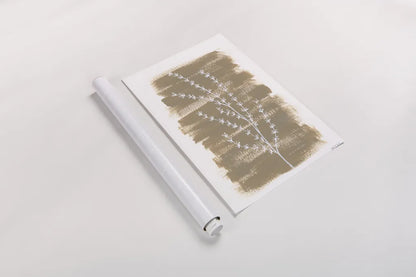 Simple Sprigs of Thyme by Yvette St. Amant. shown as a rolled paper print. Available as archival giclee rolled canvas, fine art paper, or poster print. SKU 93600h.