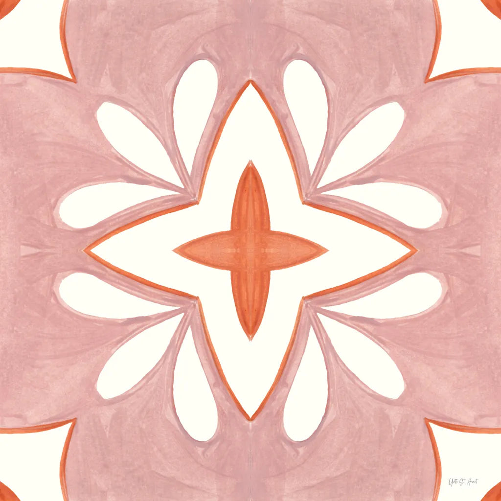 Southwest Tile I by Yvette St. Amant. SKU 95159a. Archival Giclee Fine art print for wall decor.