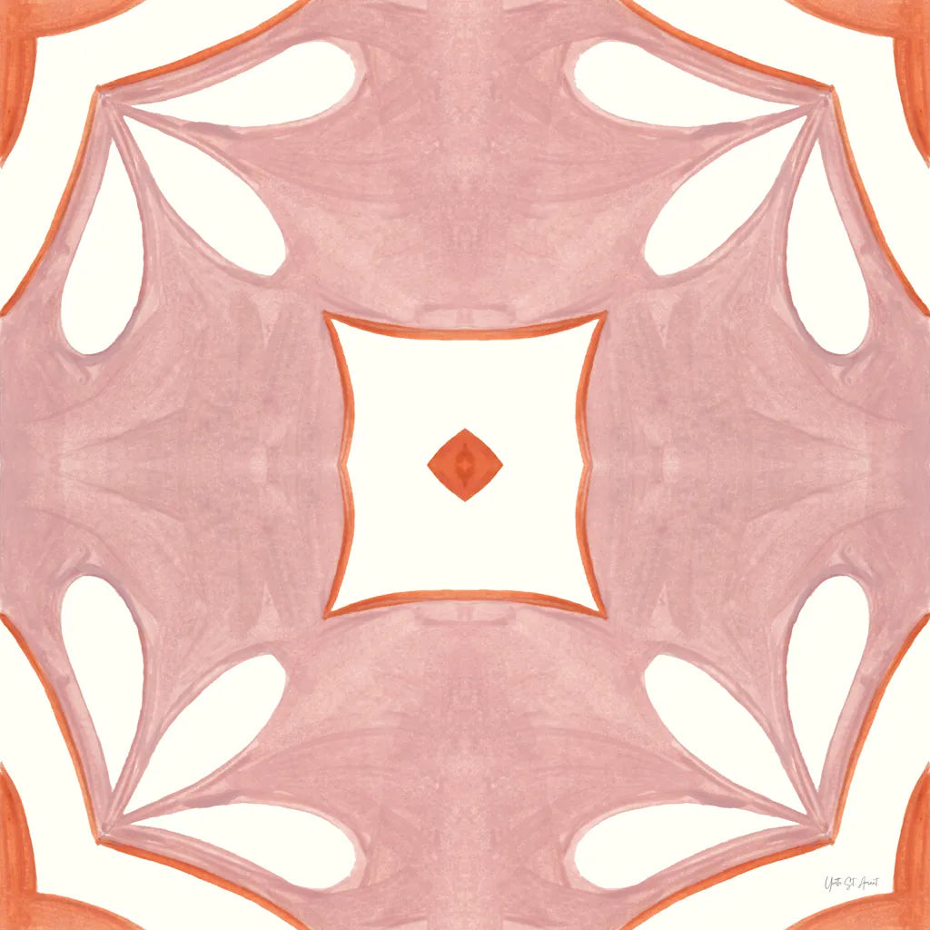 Southwest Tile II by Yvette St. Amant. SKU 95160a. Archival Giclee Fine art print for wall decor.