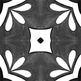 Southwest Tile II BW by Yvette St. Amant. SKU 95164a. Archival Giclee Fine art print for wall decor.