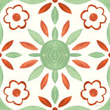 Southwest Tile III by Yvette St. Amant. SKU 95161a. Archival Giclee Fine art print for wall decor.