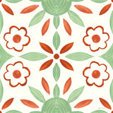 Southwest Tile IV by Yvette St. Amant. SKU 95162a. Archival Giclee Fine art print for wall decor.