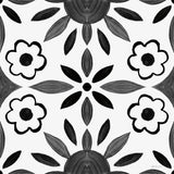 Southwest Tile IV BW by Yvette St. Amant. SKU 95166a. Archival Giclee Fine art print for wall decor.