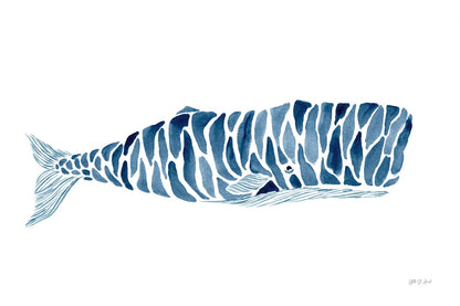 Sperm Whale by Yvette St. Amant. SKU 90116i. Archival Giclee Fine art print for wall decor.