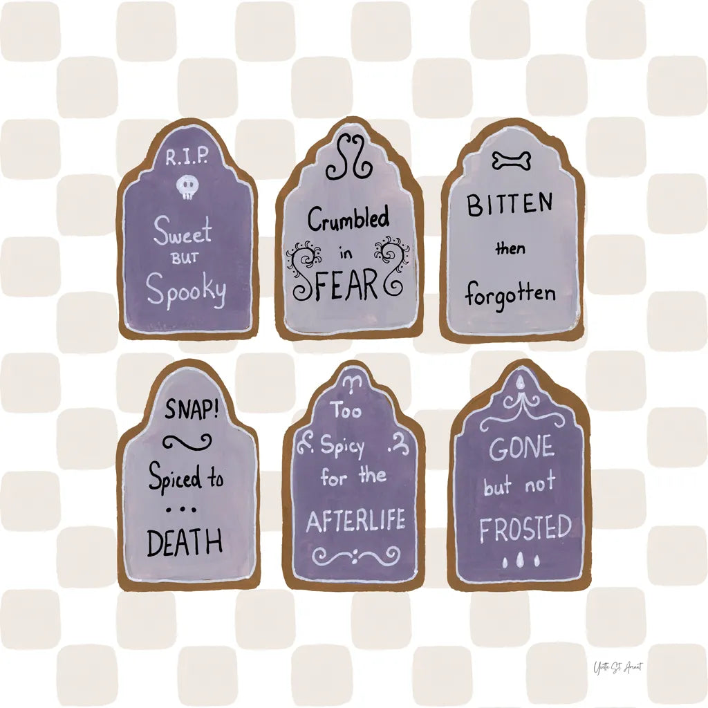 Spooky Gingerbread Manor IV by Yvette St. Amant. SKU 101112a. Archival Giclee Fine art print for wall decor.