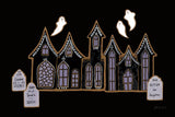 Spooky Gingerbread Manor V by Yvette St. Amant. SKU 101113i. Archival Giclee Fine art print for wall decor.