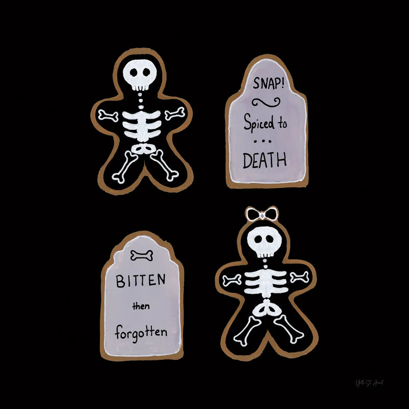 Spooky Gingerbread Manor VII by Yvette St. Amant. SKU 101115a. Archival Giclee Fine art print for wall decor.