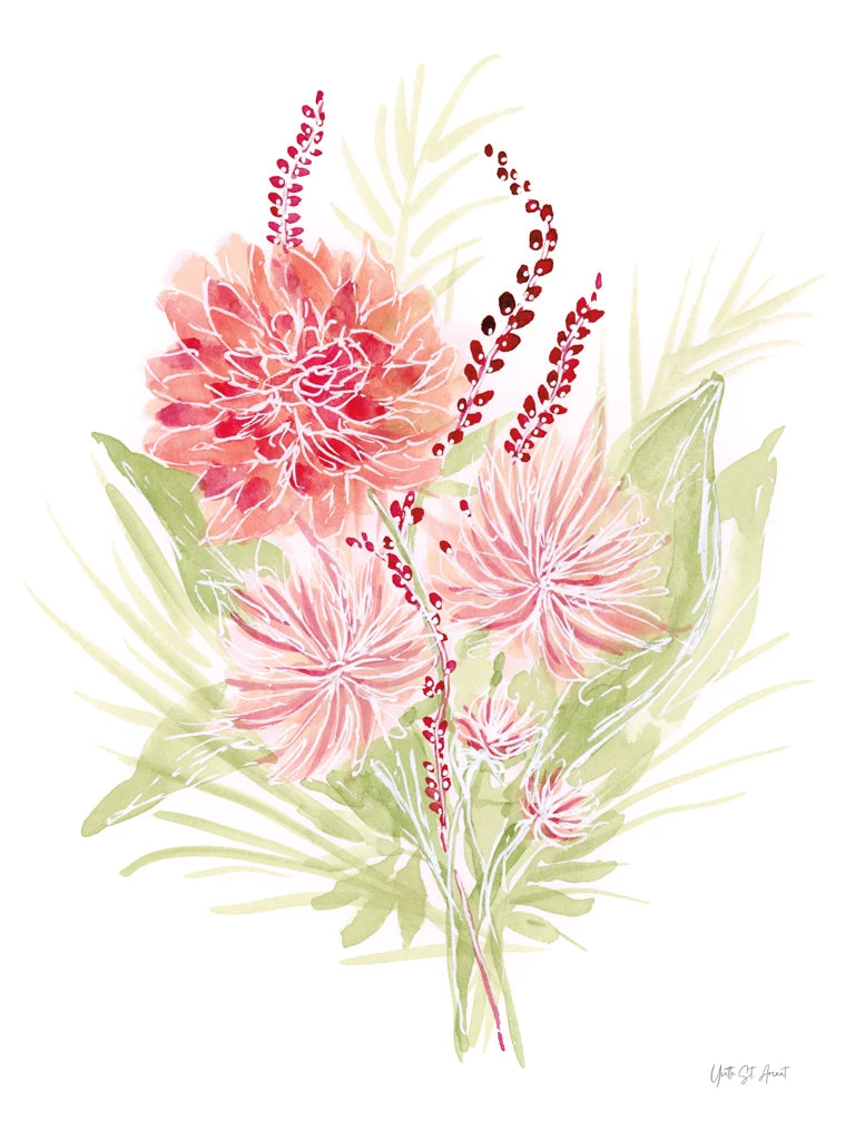 Spring Bouquet II by Yvette St. Amant