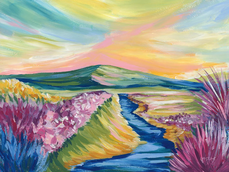 Spring Meadow I by Yvette St. Amant