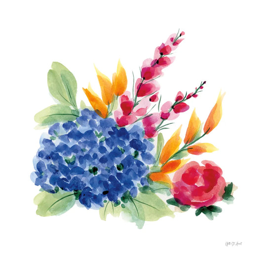 Spring is Blooming I by Yvette St. Amant. SKU 99126a. Archival Giclee Fine art print for wall decor.