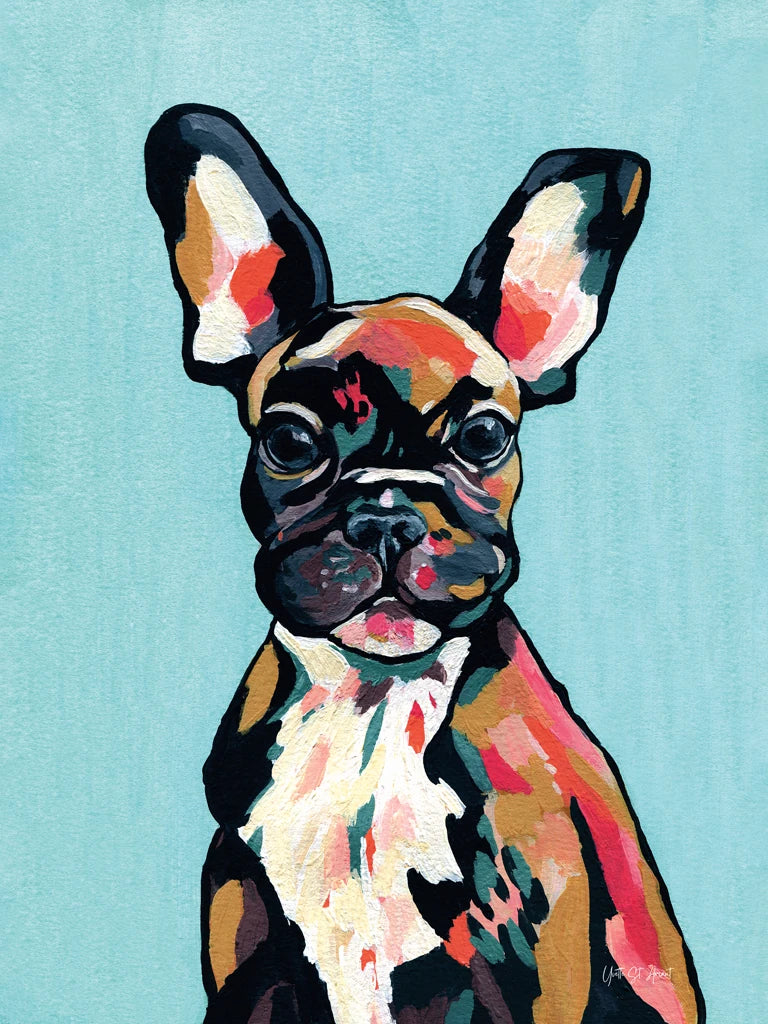 Stanley the French Bulldog by Yvette St. Amant