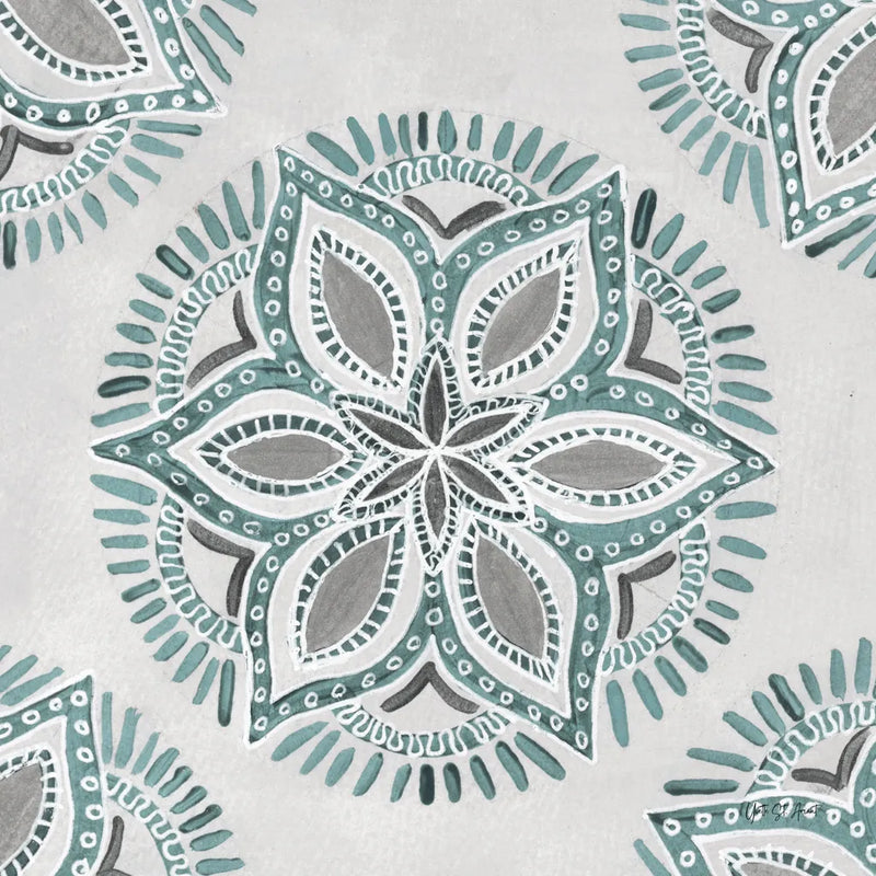 Star Mandala II by Yvette St. Amant. SKU 91310a. Archival Giclee Fine art print for wall decor.
