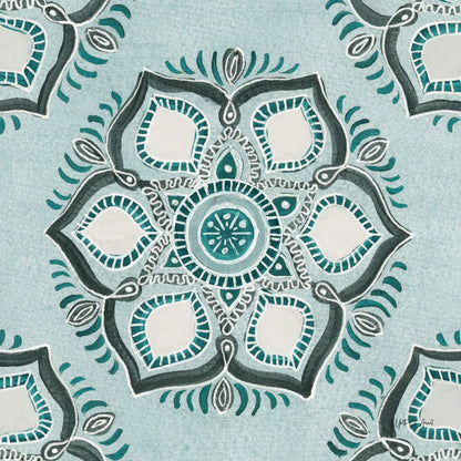 Star Mandala IV by Yvette St. Amant. SKU 91312a. Archival Giclee Fine art print for wall decor.