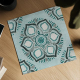 Star Mandala IV by Yvette St. Amant. Shown as a detailed flat fine art print, highlighting archival giclee quality. Available as an archival giclee rolled canvas, fine art paper, or poster print. SKU 91312a.
