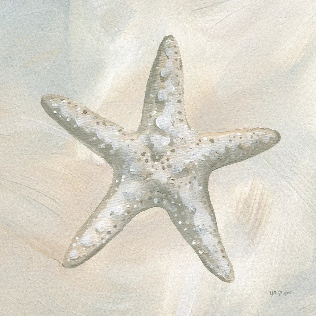 Starfish I by Yvette St. Amant. SKU 88519a. Archival Giclee Fine art print for wall decor.