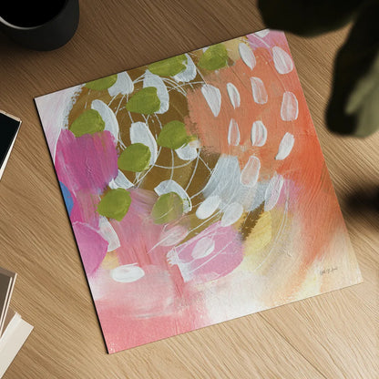 Summer Impressions I by Yvette St. Amant. Shown as a detailed flat fine art print, highlighting archival giclee quality. Available as an archival giclee rolled canvas, fine art paper, or poster print. SKU 92753a.