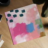 Summer Impressions II by Yvette St. Amant. Shown as a detailed flat fine art print, highlighting archival giclee quality. Available as an archival giclee rolled canvas, fine art paper, or poster print. SKU 92754a.