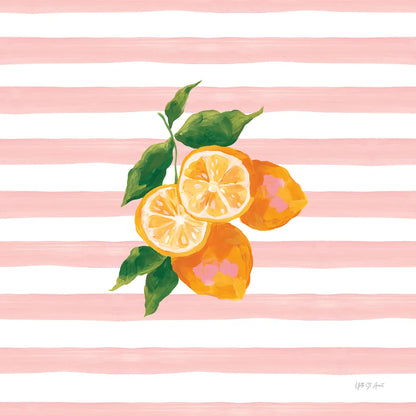Summer in Stripes I by Yvette St. Amant. SKU 96189a. Archival Giclee Fine art print for wall decor.
