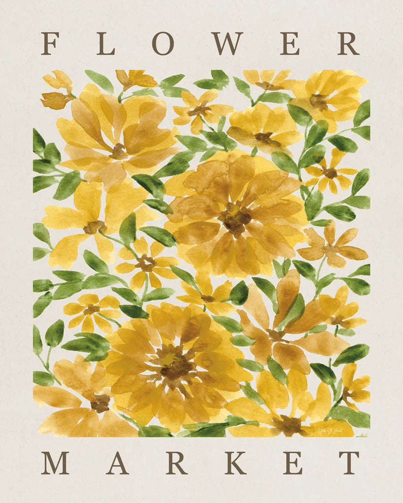 Sunflower Blooms Poster by Yvette St. Amant