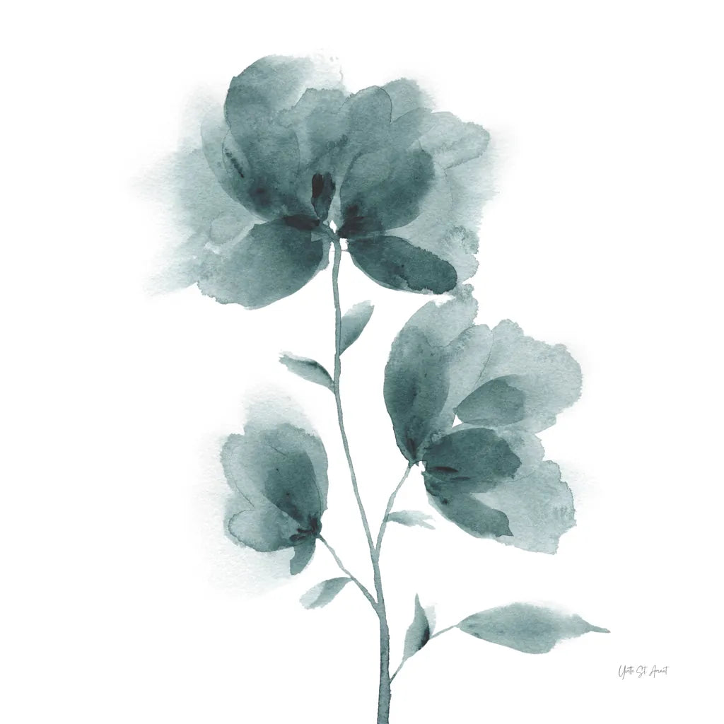 Tranquil Blossom I by Yvette St. Amant. SKU 88195a. Archival Giclee Fine art print for wall decor.