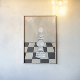 Vintage Bishop by Yvette St. Amant. shown as a paper print in a natural frame. Available as a archival giclee rolled canvas, fine art paper, or poster print. SKU 102820h.