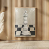 Vintage King by Yvette St. Amant. shown as over sized large wall art. Available as an archival giclee rolled canvas, fine art paper, or poster print. SKU 102821h.