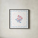 Vintage Modern I by Yvette St. Amant. Shown in a sleek black glass frame for a contemporary gallery look. Available as an archival giclee rolled canvas, fine art paper, or poster print. SKU 103691a.