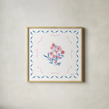 Vintage Modern I by Yvette St. Amant. Shown in a natural wood glass frame for a timeless modern aesthetic. Available as an archival giclee rolled canvas, fine art paper, or poster print. SKU 103691a.